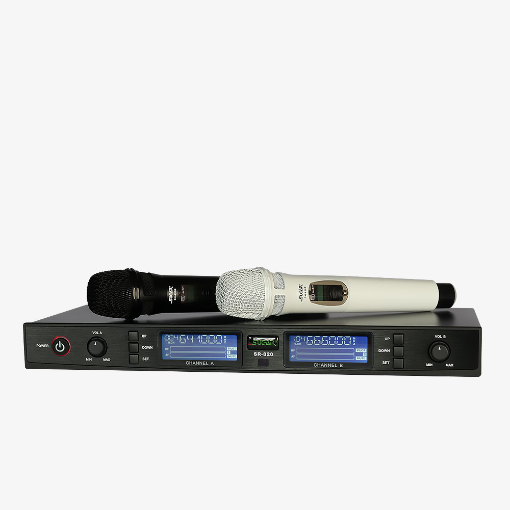 SUGAR SR-820超高頻UHF多通道專業無線麥克風