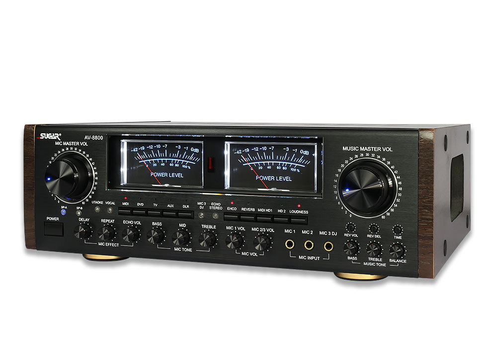 SUGAR AV-8800專業卡拉OK擴大機