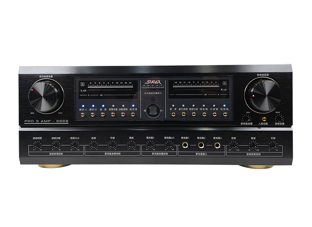 SUGAR AMP-5868專業卡拉OK擴大機